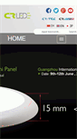 Mobile Screenshot of cr-led.com